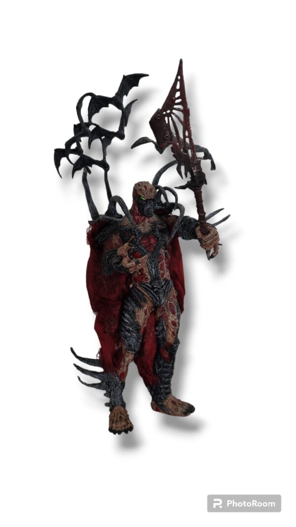 Figura vintage de colección, Curse of The Spawn 2, de Spawn Reborn series 3, Marca Mcfarlane Toys.