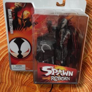 Raven Hellspawn serie 3, figura de colección vintage de la marca Mcfarlane Toys, Spawn Reborn serie 3.