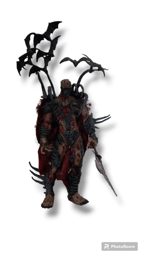 Figura vintage de colección, Curse of The Spawn 2, de Spawn Reborn series 3, Marca Mcfarlane Toys.