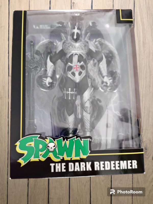 Figura de colección The Dark Redeemer, del cómic Spawn, marca Mcfarlane Toys.