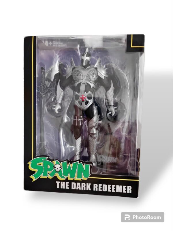 Figura de colección The Dark Redeemer, del cómic Spawn, marca Mcfarlane Toys.