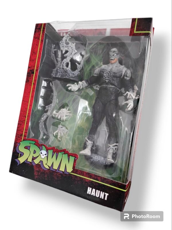 Figura de colección de Haunt, basada en el cómic con el mismo nombre, creación de Todd Mcfarlane y Robert Kirkman.