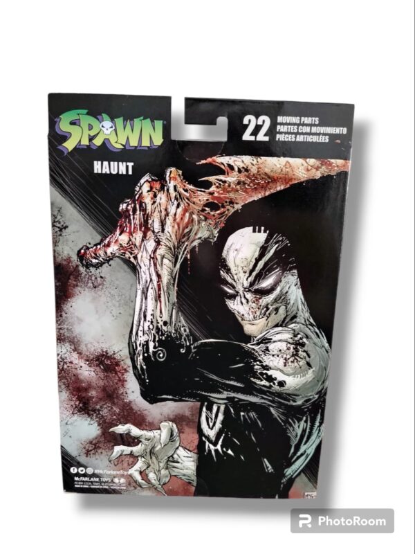 Figura de colección de Haunt, basada en el cómic con el mismo nombre, creación de Todd Mcfarlane y Robert Kirkman.