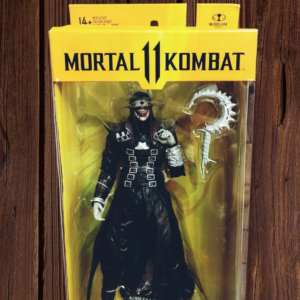 El Batman que ríe de la marca Macfarlane Toys, aquel personaje loco del multiverso de DC, primero un héroe y ahora un villano, el Batman que ríe de la serie Metal de DC.