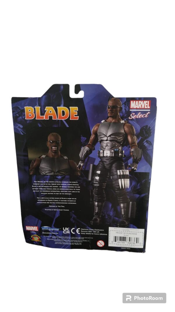 Figura de Blade el mítico cazador de vampiros, figura de Marvel.