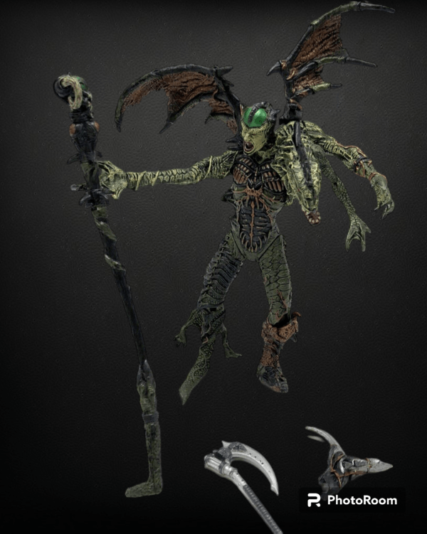 The spellcaster, figura vintage de colección de la marca Mcfarlane Toys.