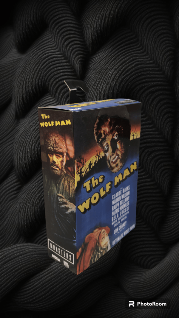 The Wolfman marca Neca, figura de colección.