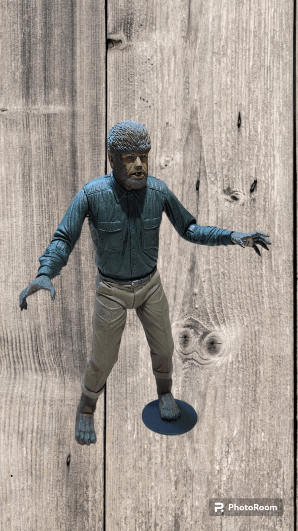 The Wolfman marca Neca, figura de colección.