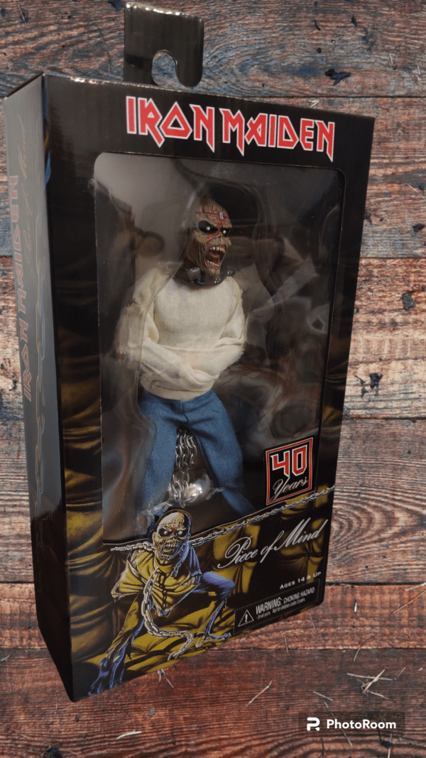 Eddie piece of mind, una gran version de la mascota de Iron Maiden. Figura de colección.