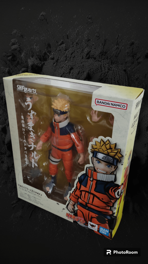 Figura de colección de la marca SH Figuarts, Naruto.