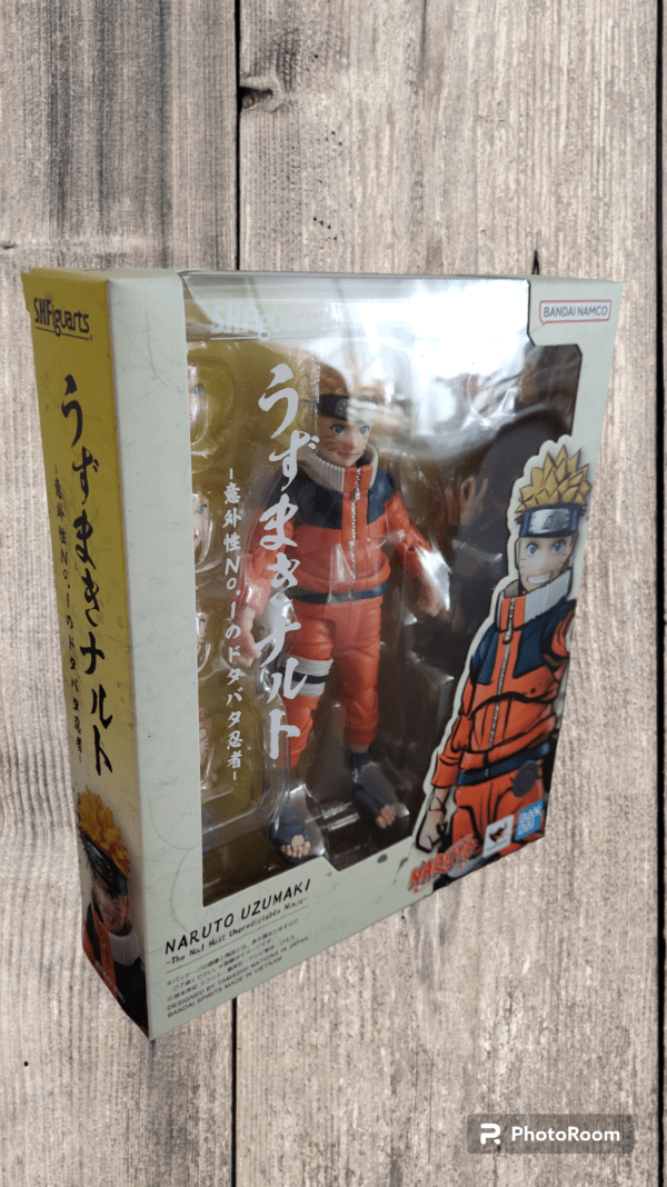 Figura de colección de la marca SH Figuarts, Naruto.