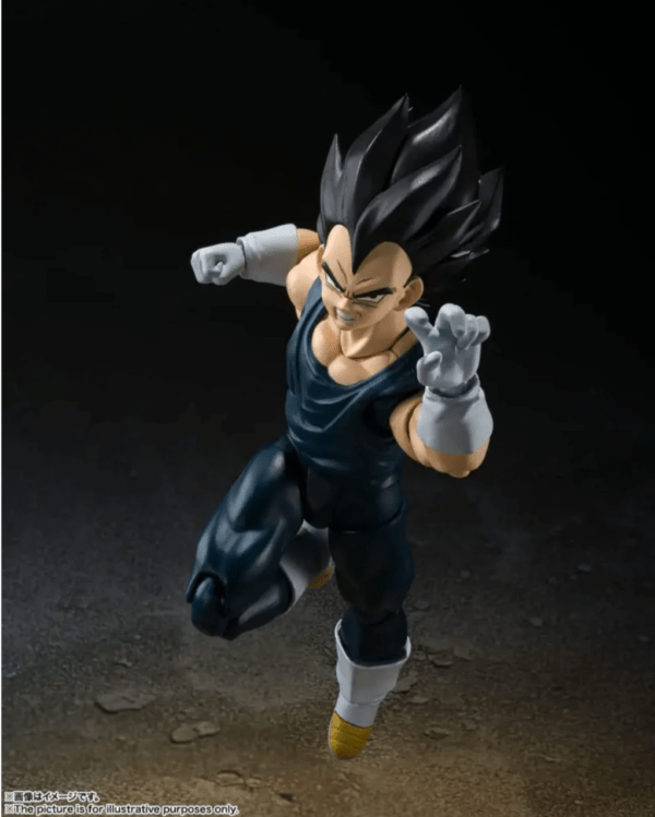 Vegeta super hero, figura de dragon ball super.