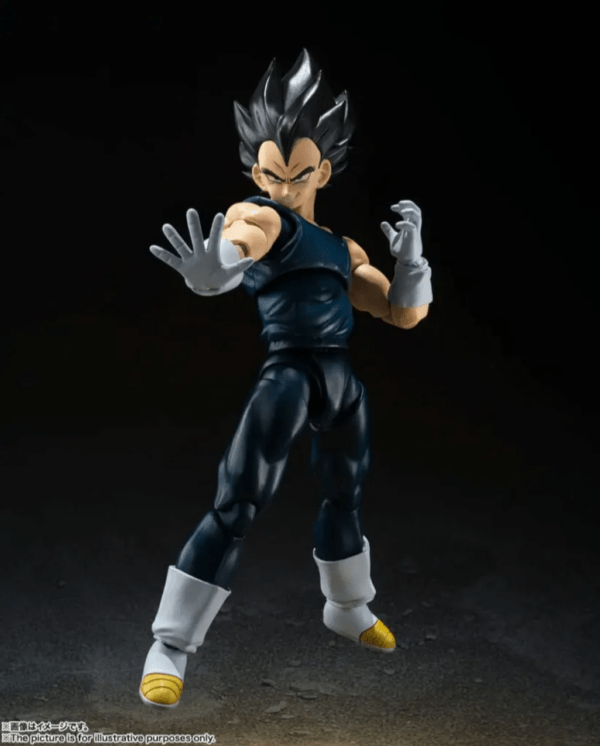 Vegeta super hero, figura de dragon ball super.