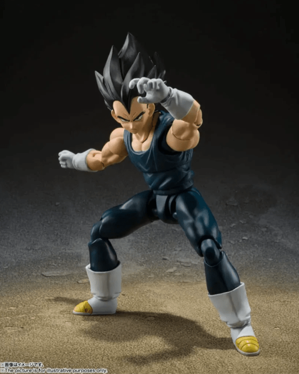 Vegeta super hero, figura de dragon ball super.