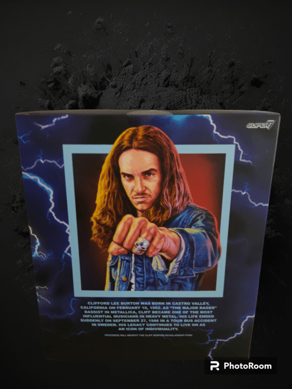 Figura de colección Cliff Burton.