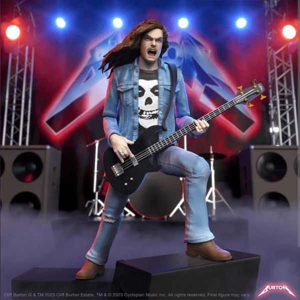 Figura de colección Cliff Burton.